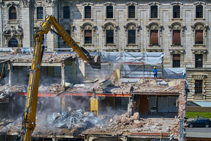 15.07.2019 - Neubau und Abriss vom Hotel Königshof München