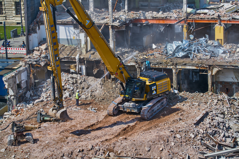 15.07.2019 - Neubau und Abriss vom Hotel Königshof München