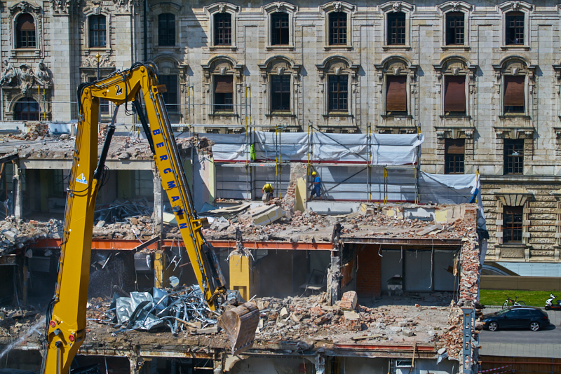15.07.2019 - Neubau und Abriss vom Hotel Königshof München