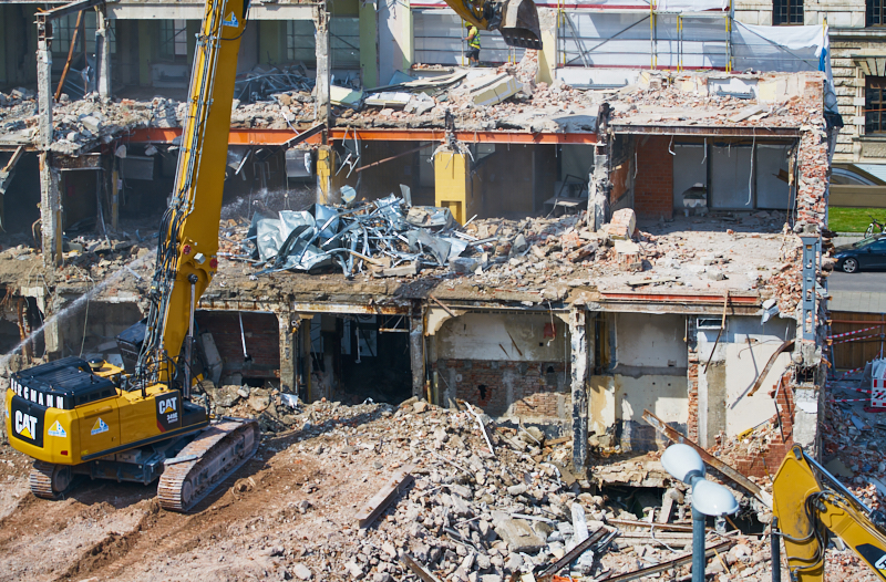 15.07.2019 - Neubau und Abriss vom Hotel Königshof München