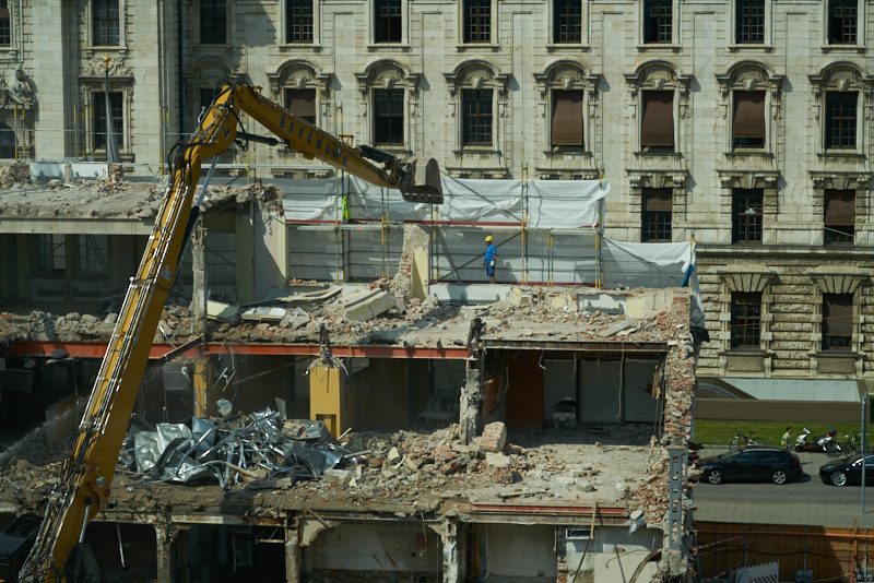 15.07.2019 - Neubau und Abriss vom Hotel Königshof München