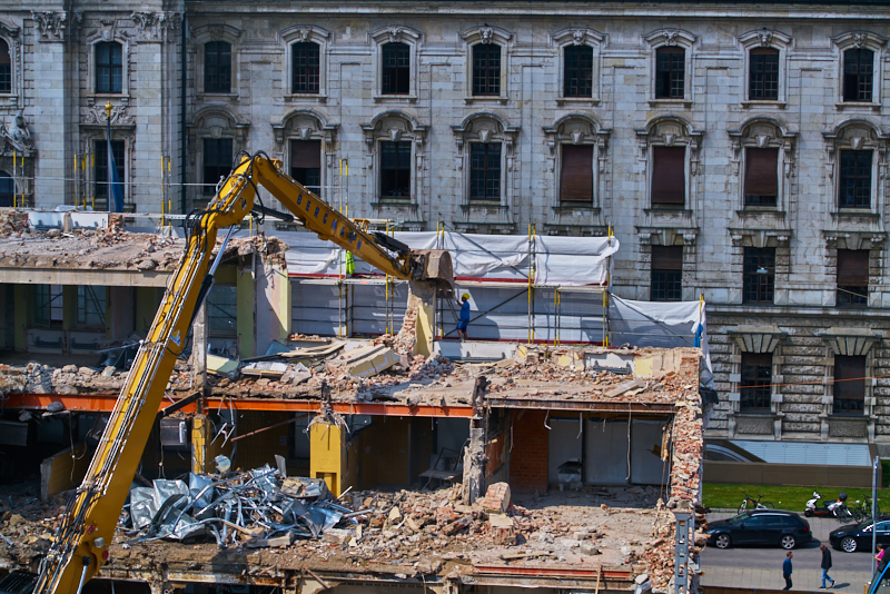 15.07.2019 - Neubau und Abriss vom Hotel Königshof München