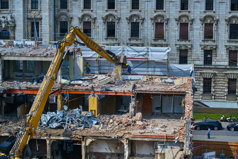 15.07.2019 - Neubau und Abriss vom Hotel Königshof München