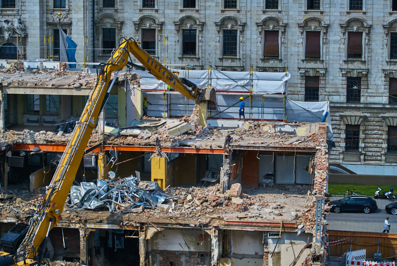15.07.2019 - Neubau und Abriss vom Hotel Königshof München