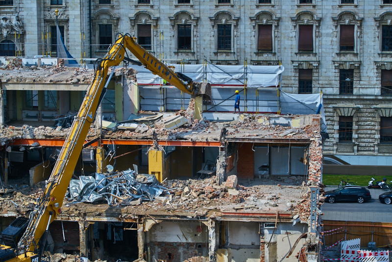 15.07.2019 - Neubau und Abriss vom Hotel Königshof München