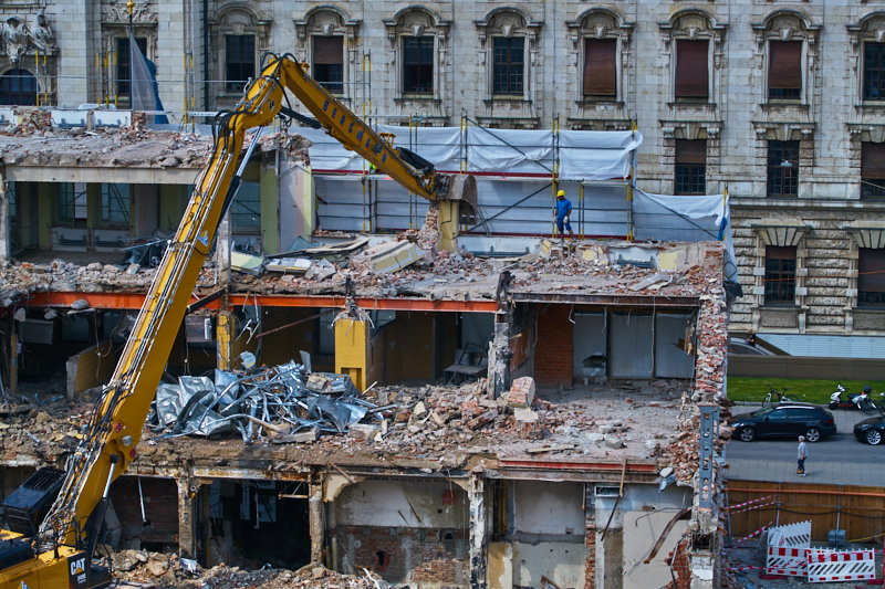 15.07.2019 - Neubau und Abriss vom Hotel Königshof München