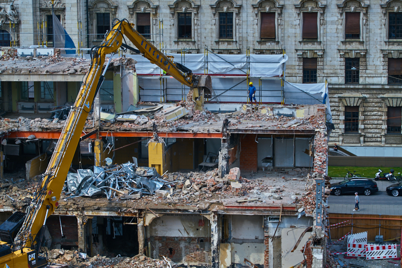 15.07.2019 - Neubau und Abriss vom Hotel Königshof München