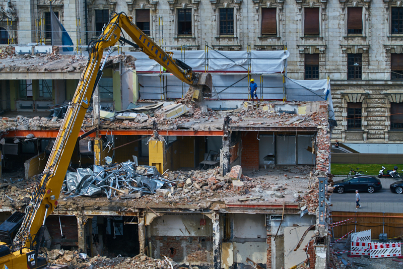 15.07.2019 - Neubau und Abriss vom Hotel Königshof München