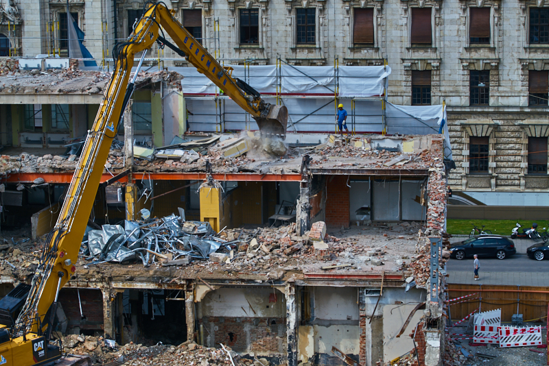 15.07.2019 - Neubau und Abriss vom Hotel Königshof München