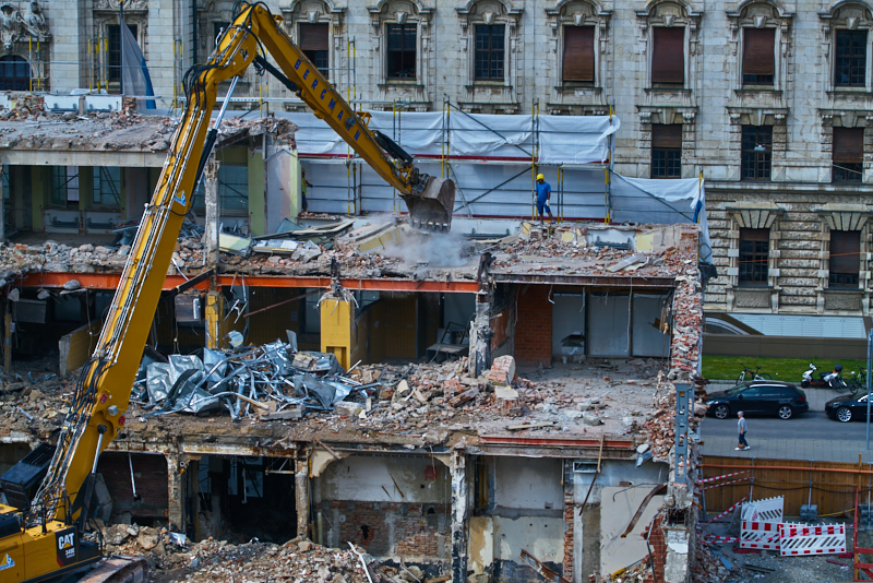 15.07.2019 - Neubau und Abriss vom Hotel Königshof München
