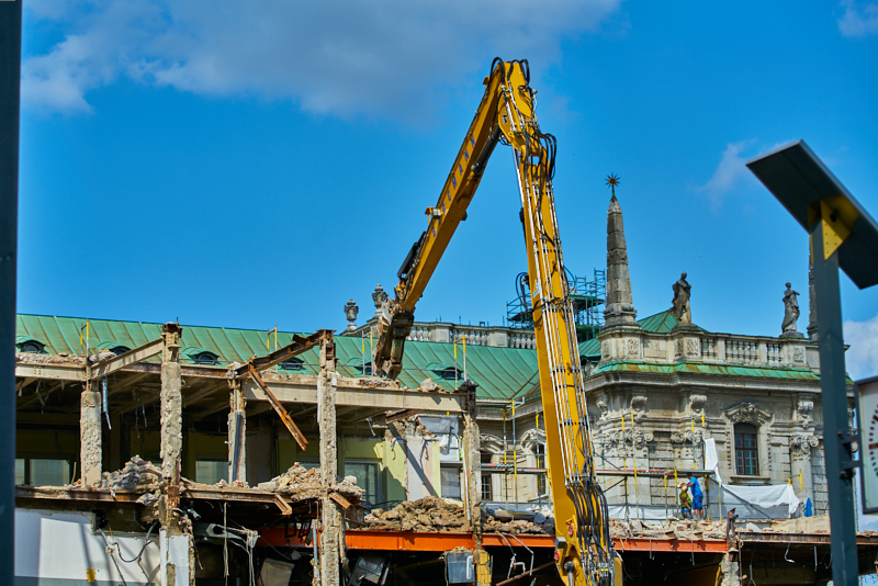 15.07.2019 - Neubau und Abriss vom Hotel Königshof München
