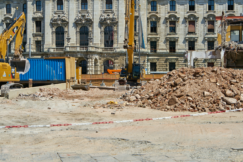 24.07.2019 - Aufräumungsarbeiten am Königshof München