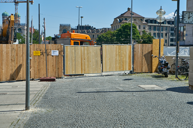 24.07.2019 - Aufräumungsarbeiten am Königshof München
