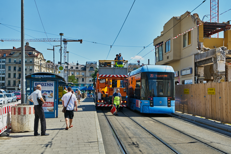24.07.2019 - Aufräumungsarbeiten am Königshof München