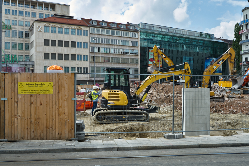 03.08.2019 - VIDEO und Fotos vom ehemaligen Hotel Königshof München