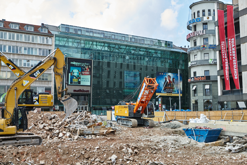 03.08.2019 - VIDEO und Fotos vom ehemaligen Hotel Königshof München