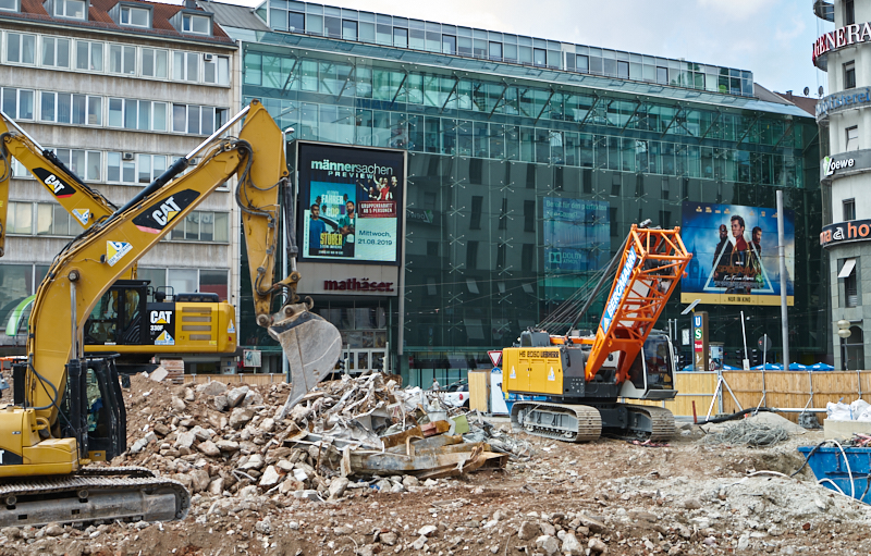 03.08.2019 - VIDEO und Fotos vom ehemaligen Hotel Königshof München
