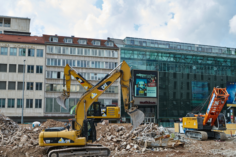 03.08.2019 - VIDEO und Fotos vom ehemaligen Hotel Königshof München