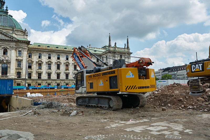 03.08.2019 - VIDEO und Fotos vom ehemaligen Hotel Königshof München