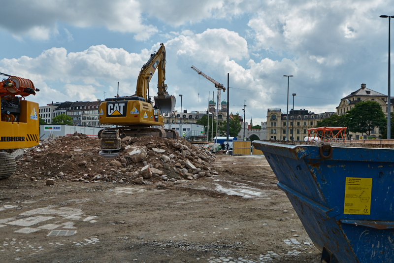 03.08.2019 - VIDEO und Fotos vom ehemaligen Hotel Königshof München