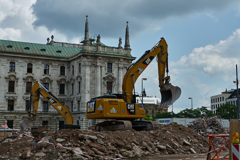 03.08.2019 - VIDEO und Fotos vom ehemaligen Hotel Königshof München