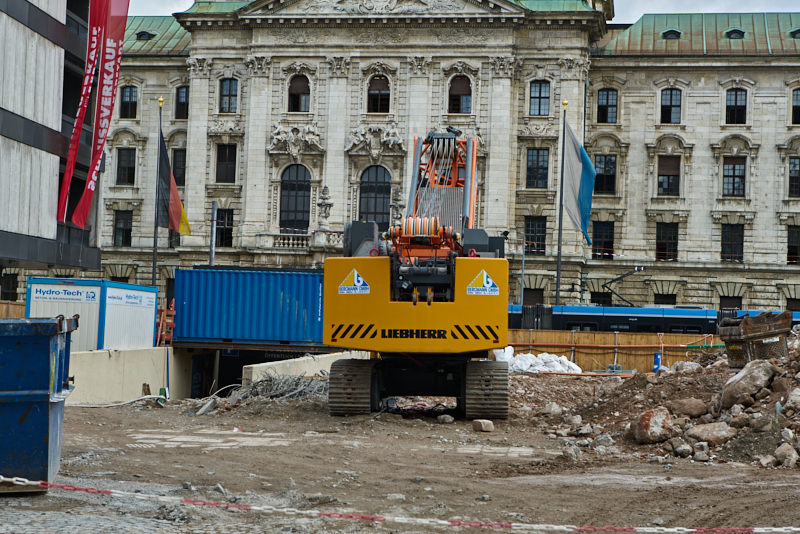 03.08.2019 - VIDEO und Fotos vom ehemaligen Hotel Königshof München