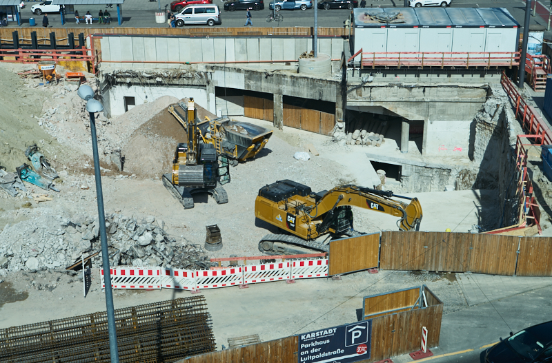 19.09.2019 - Abriss und Neubau des Hotel Königshof in München
