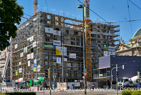 02.06.2021 - neuperlach.org.gelbmann.org zeigt Fotos von dem Neubau des Hotel Königshof in München