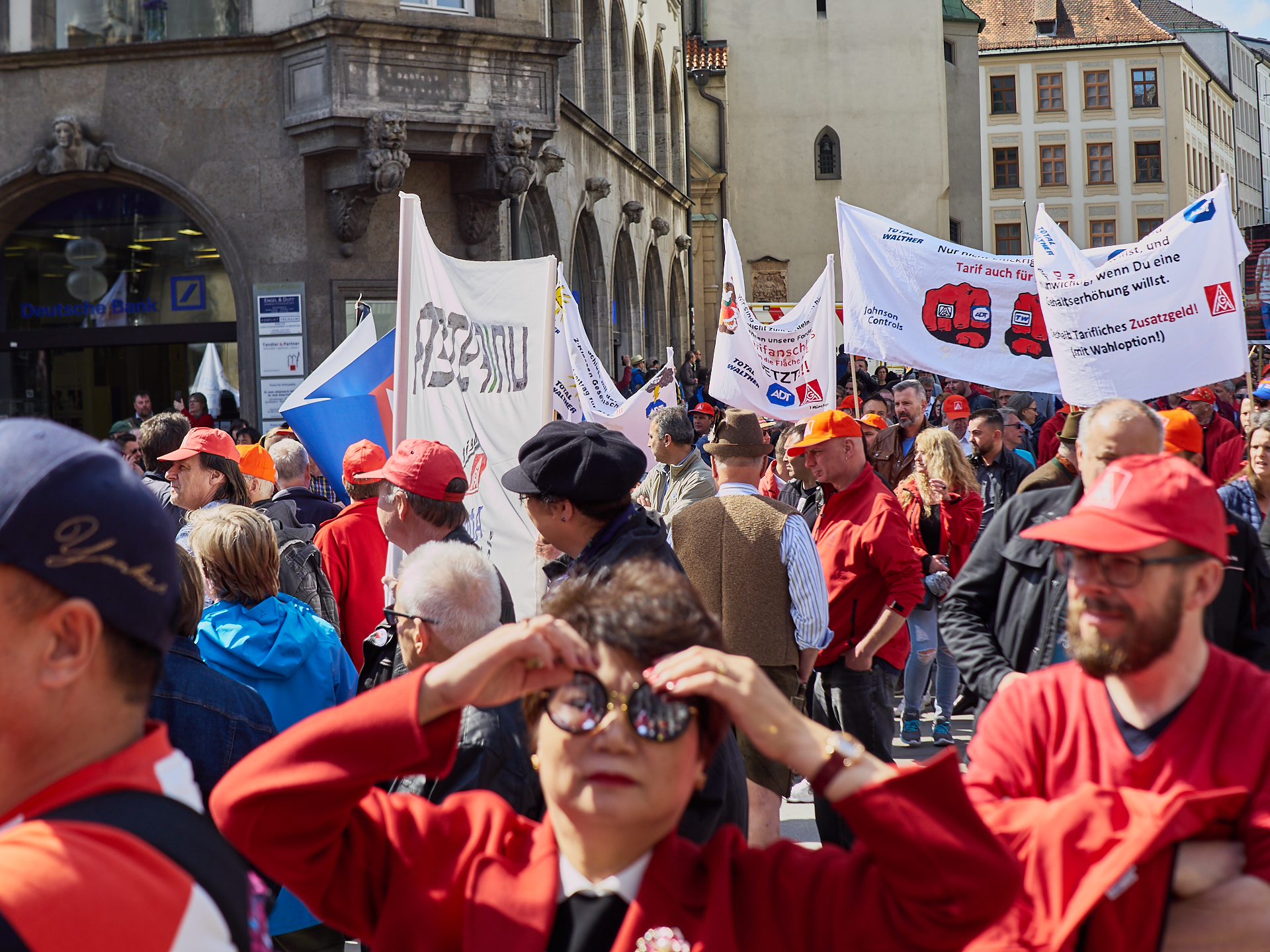 01.05.2019 - Maikundgebung auf dem Münchner Marienplatz