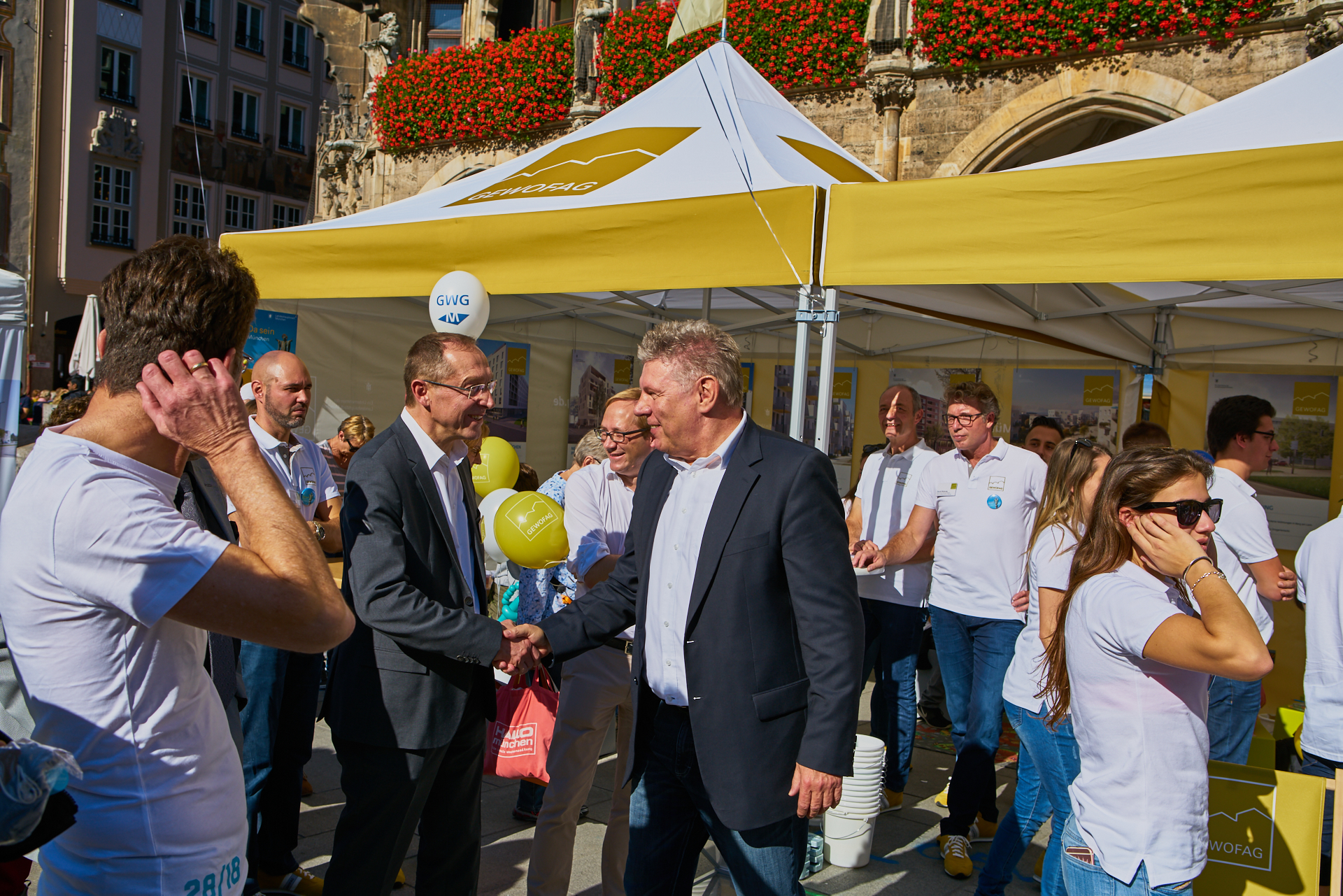 14.10.2017 - Dieter Reiter auf dem Marienplatz