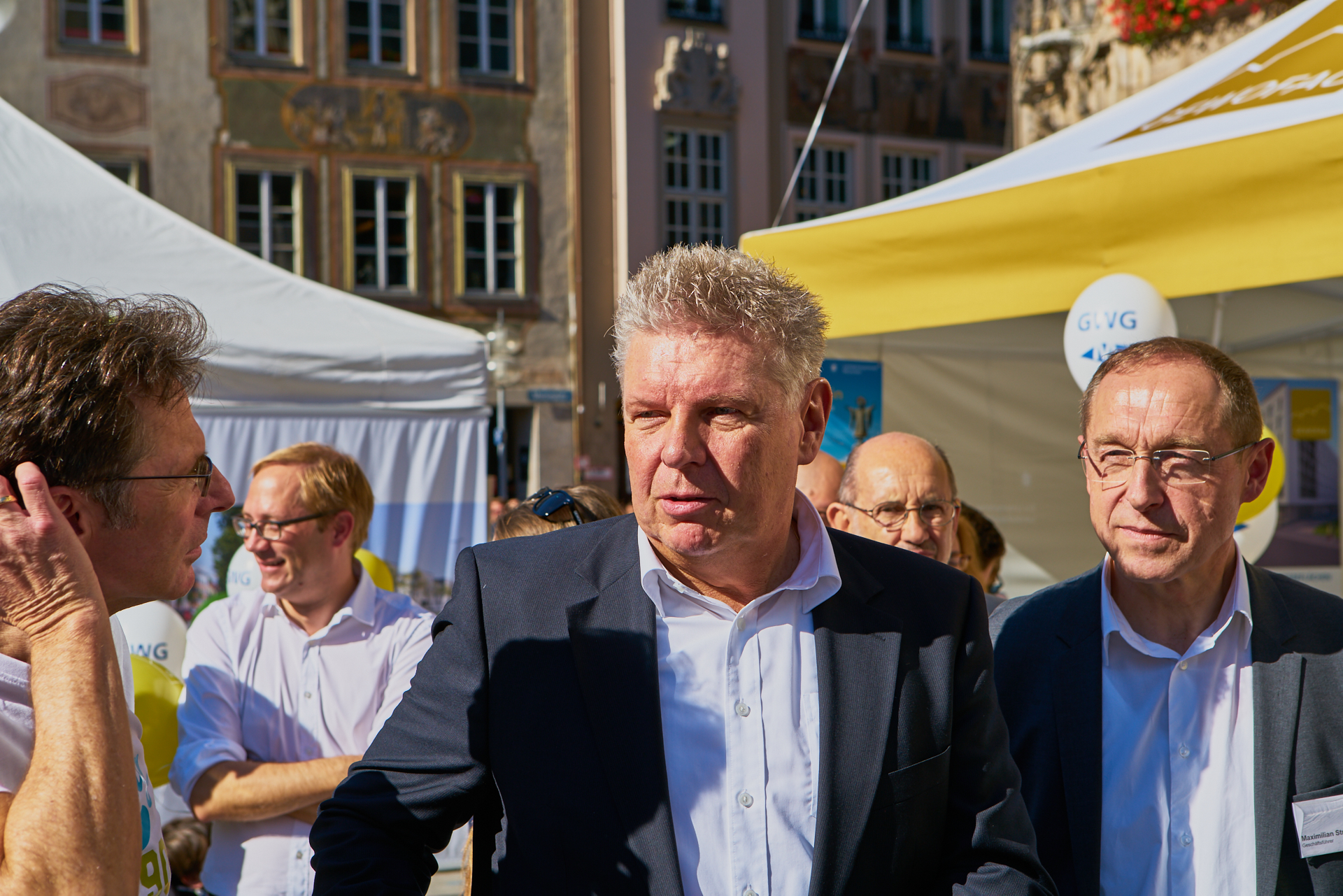 14.10.2017 - Dieter Reiter auf dem Marienplatz
