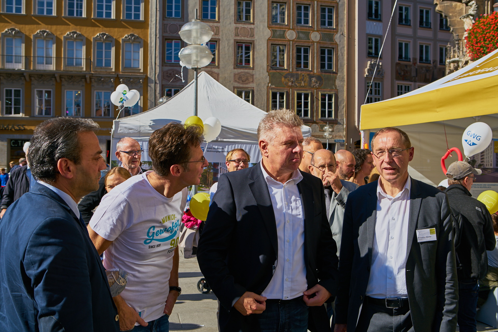 14.10.2017 - Dieter Reiter auf dem Marienplatz