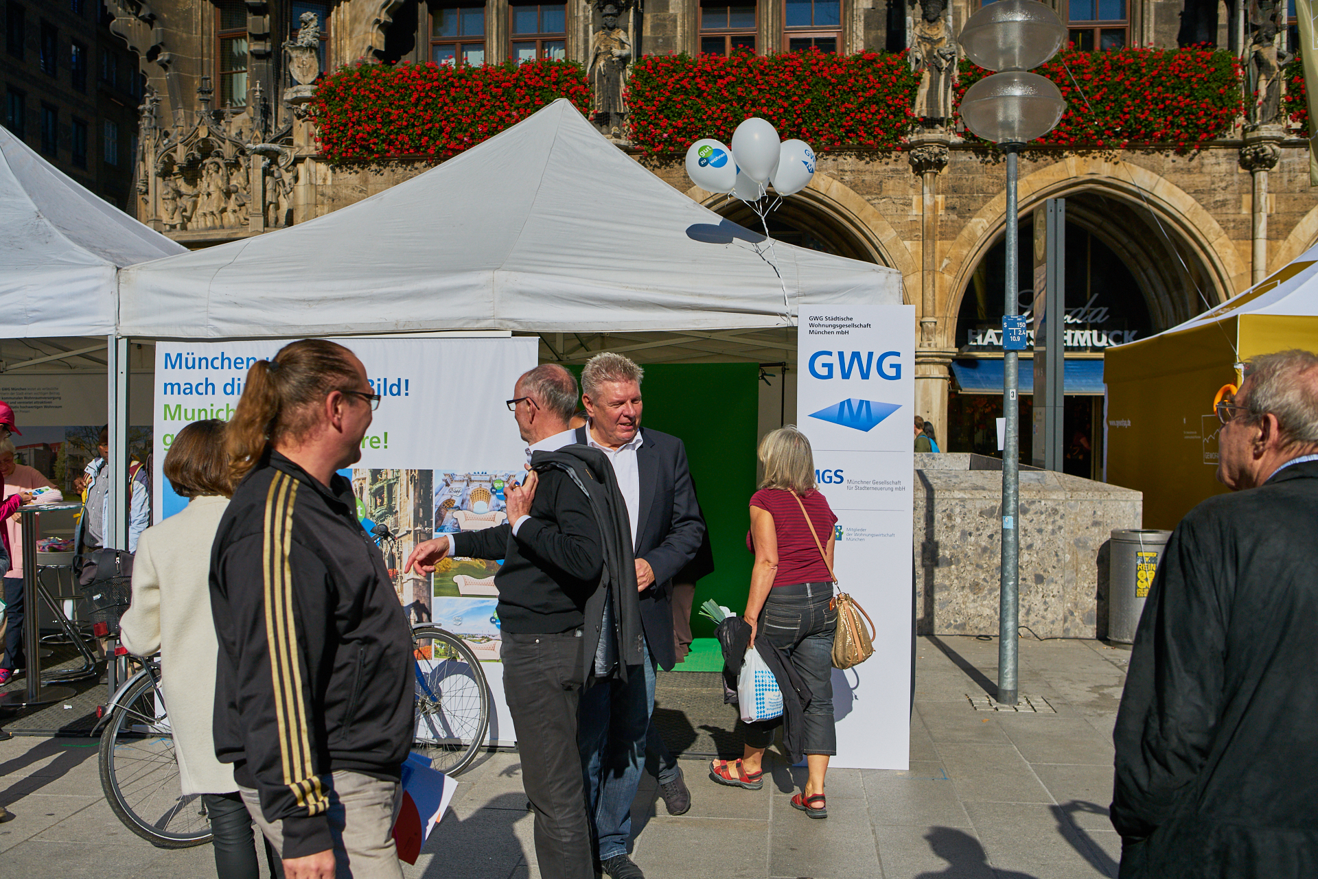 14.10.2017 - Dieter Reiter auf dem Marienplatz