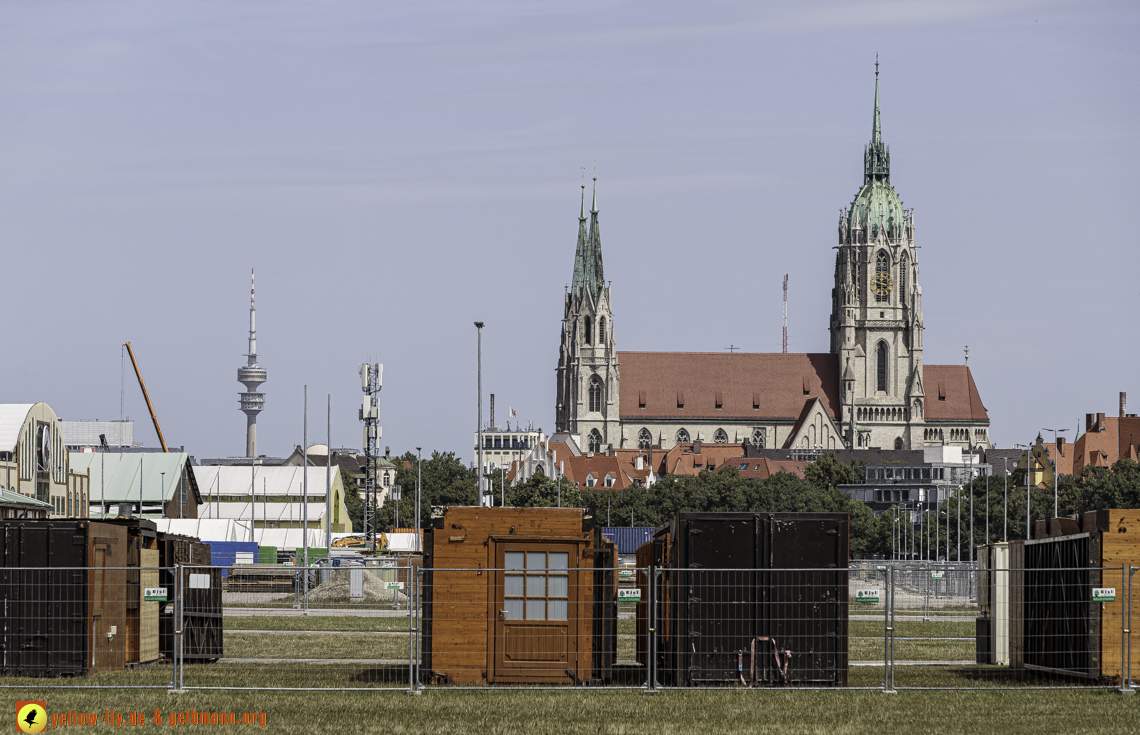 01.08.2024 - Oktoberfestaufbau 2024