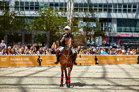 22.04.2018 - OTTO - The Polo Sand Arena mit Ottosport im Flughafen München