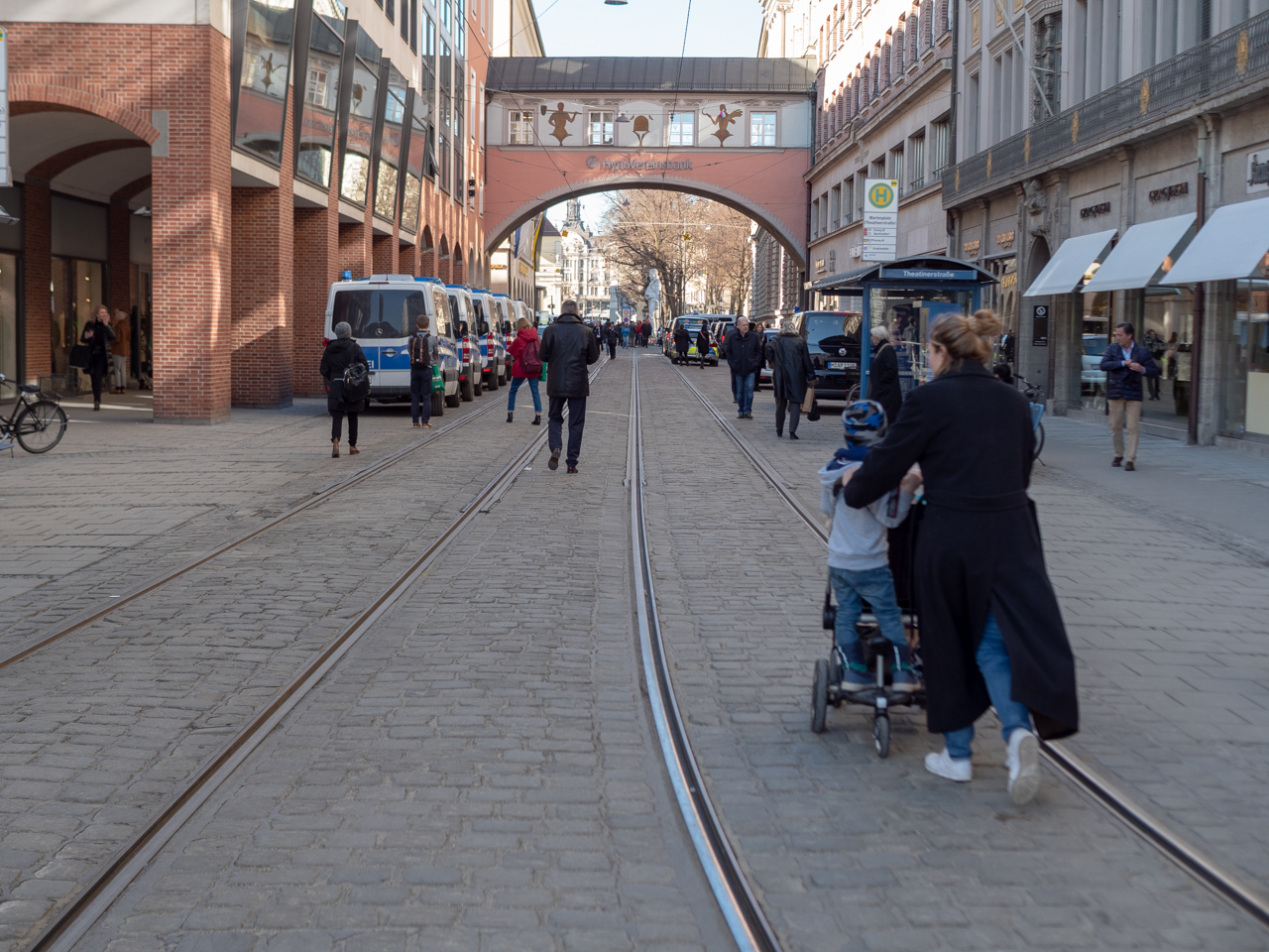 Sicherheitskonferenz München 2019 vor dem Bayerischen Hof.