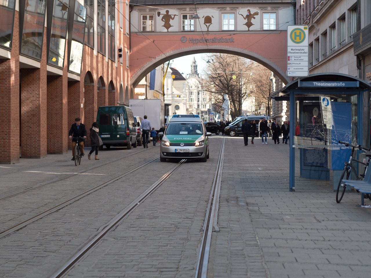 Sicherheitskonferenz München 2019 vor dem Bayerischen Hof.