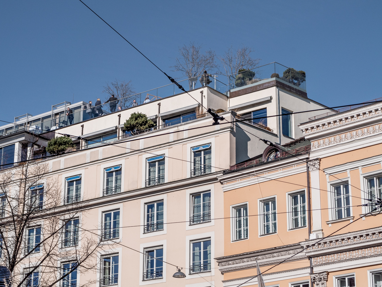 Sicherheitskonferenz München 2019 vor dem Bayerischen Hof.