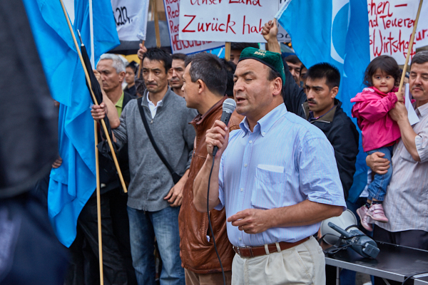 07.07.2009 - Uighuren-Demo auf dem Marienplatz München