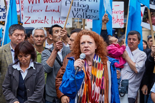 07.07.2009 - Uighuren-Demo auf dem Marienplatz München
