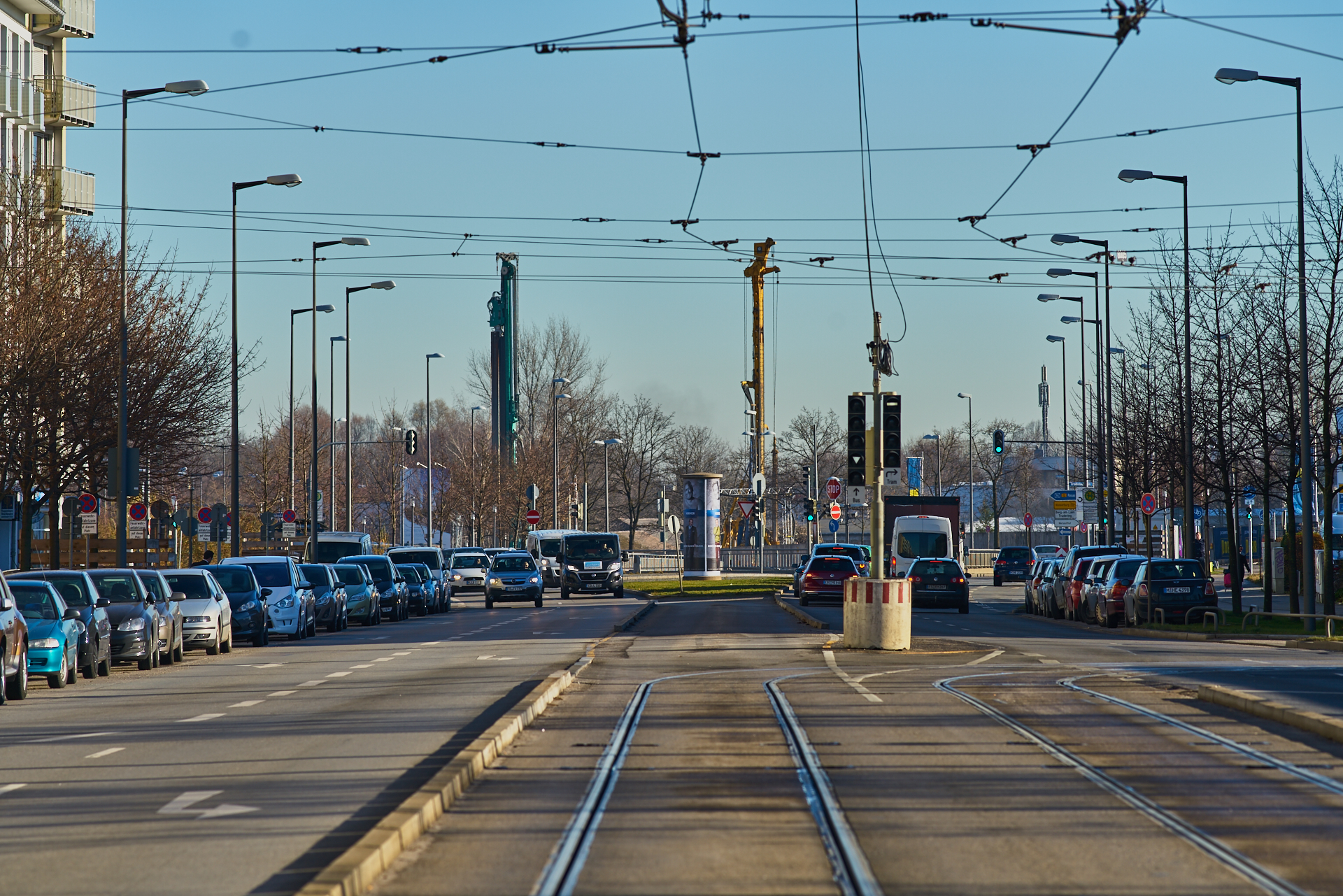 Stadtportal München Ost - Bogenhausener Tor, Vogelweideplatz, München.