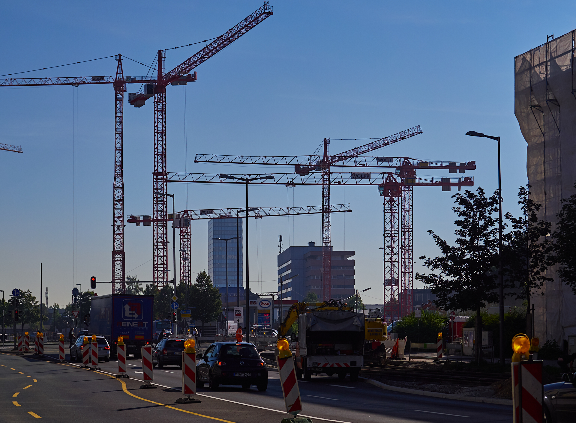 Stadtportal München Ost - Bogenhausener Tor, Vogelweideplatz, München.