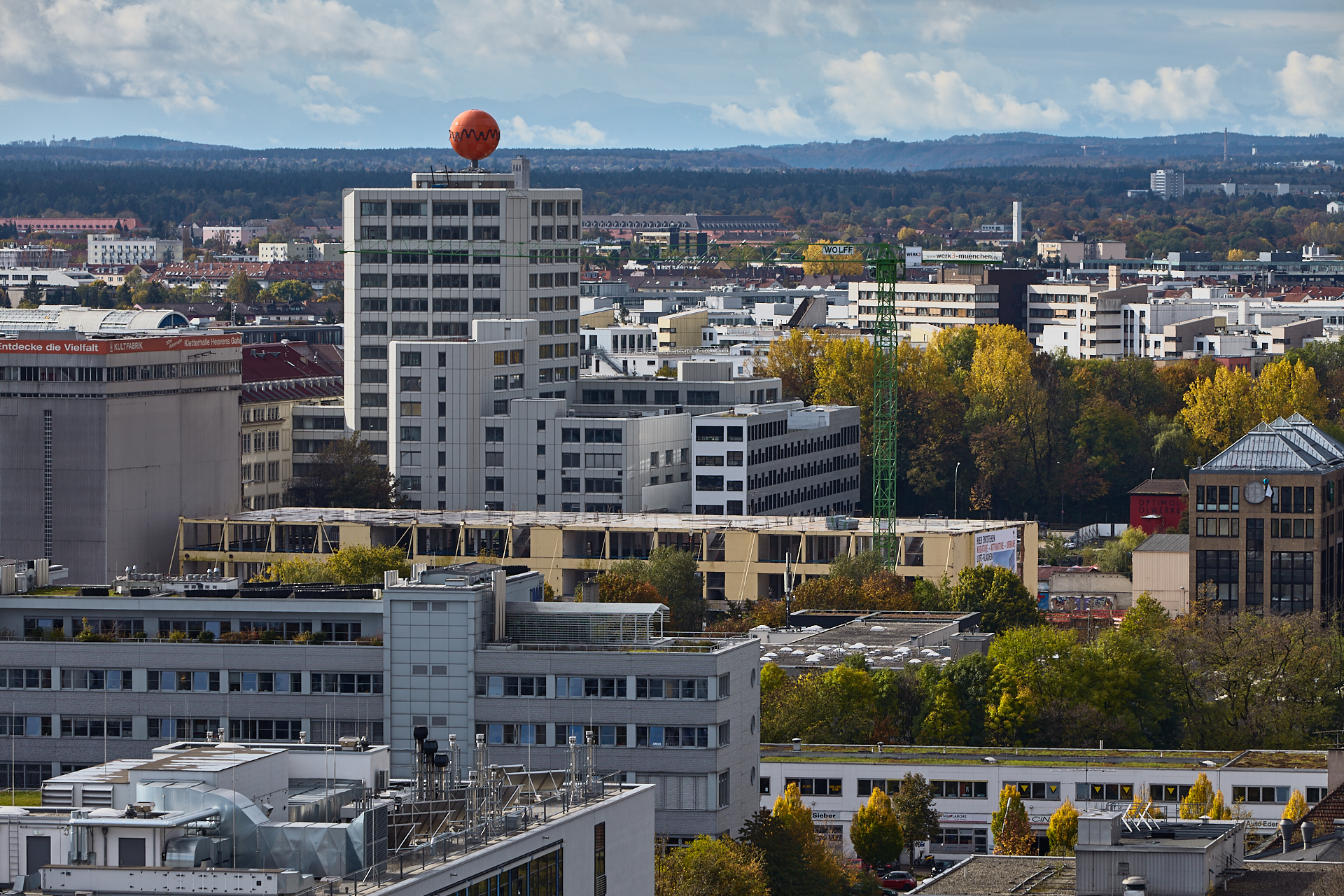 15.10.2014 - Baustelle zum neuen Werksviertel Mitte