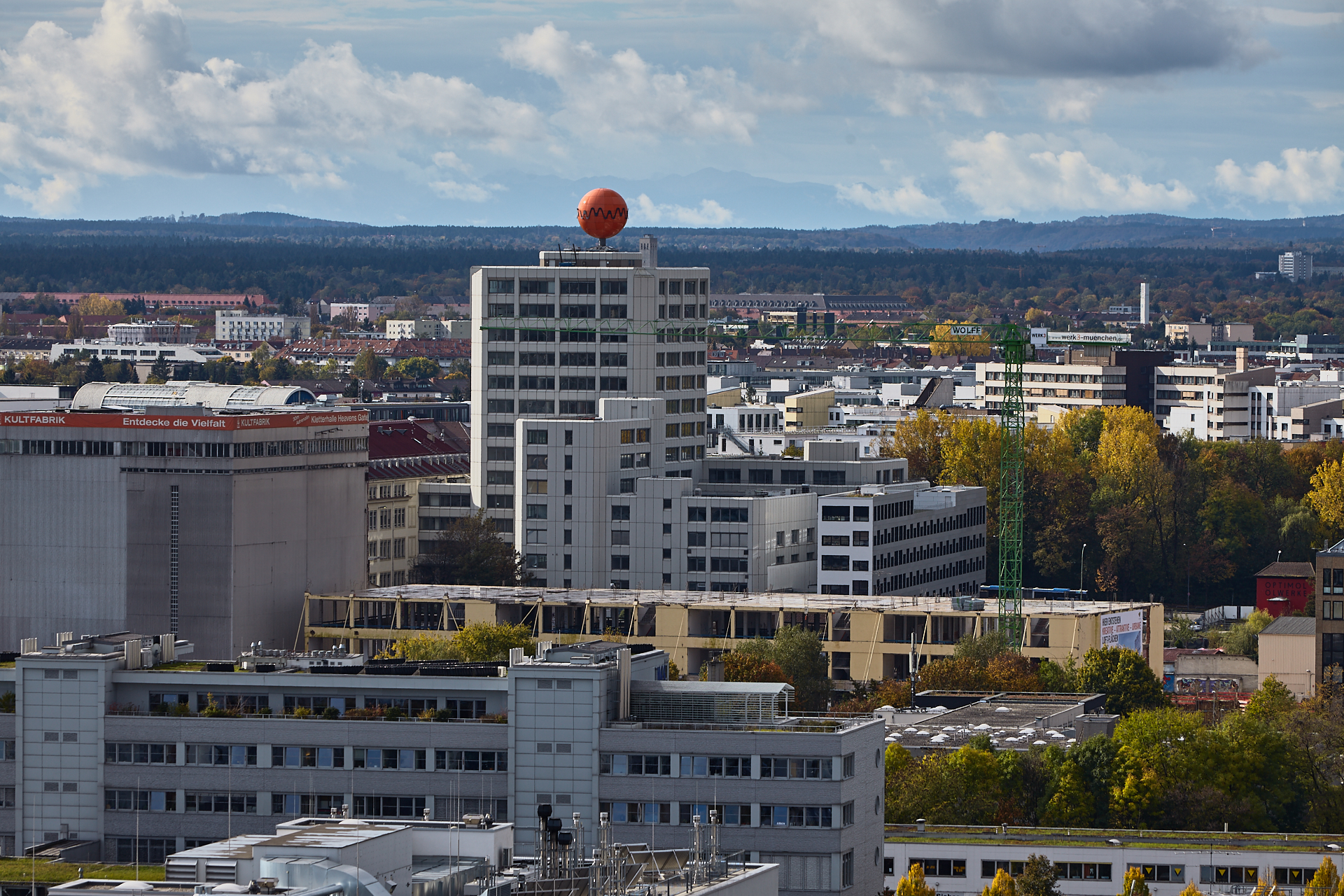 15.10.2014 - Baustelle zum neuen Werksviertel Mitte