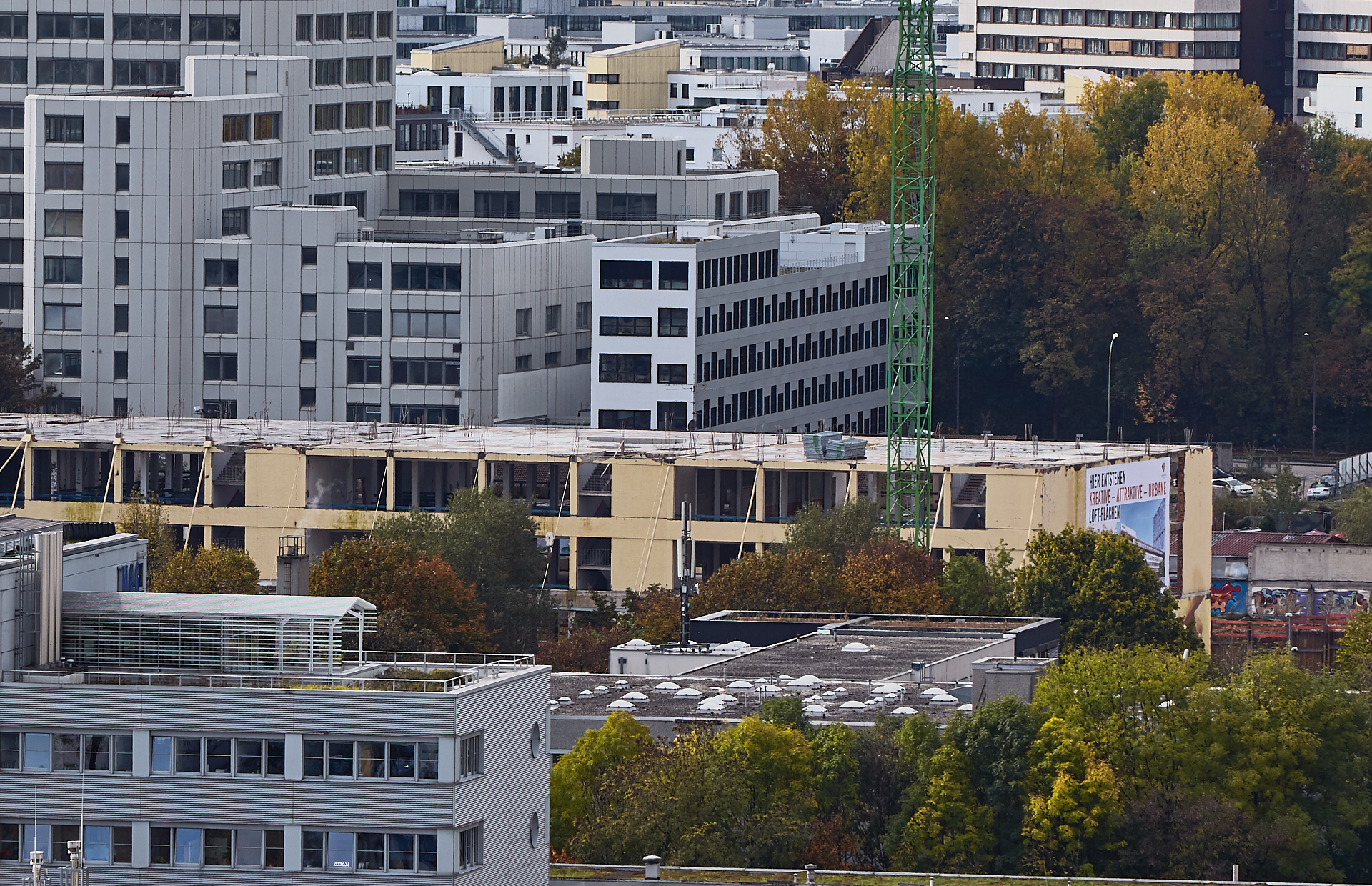 15.10.2014 - Baustelle zum neuen Werksviertel Mitte