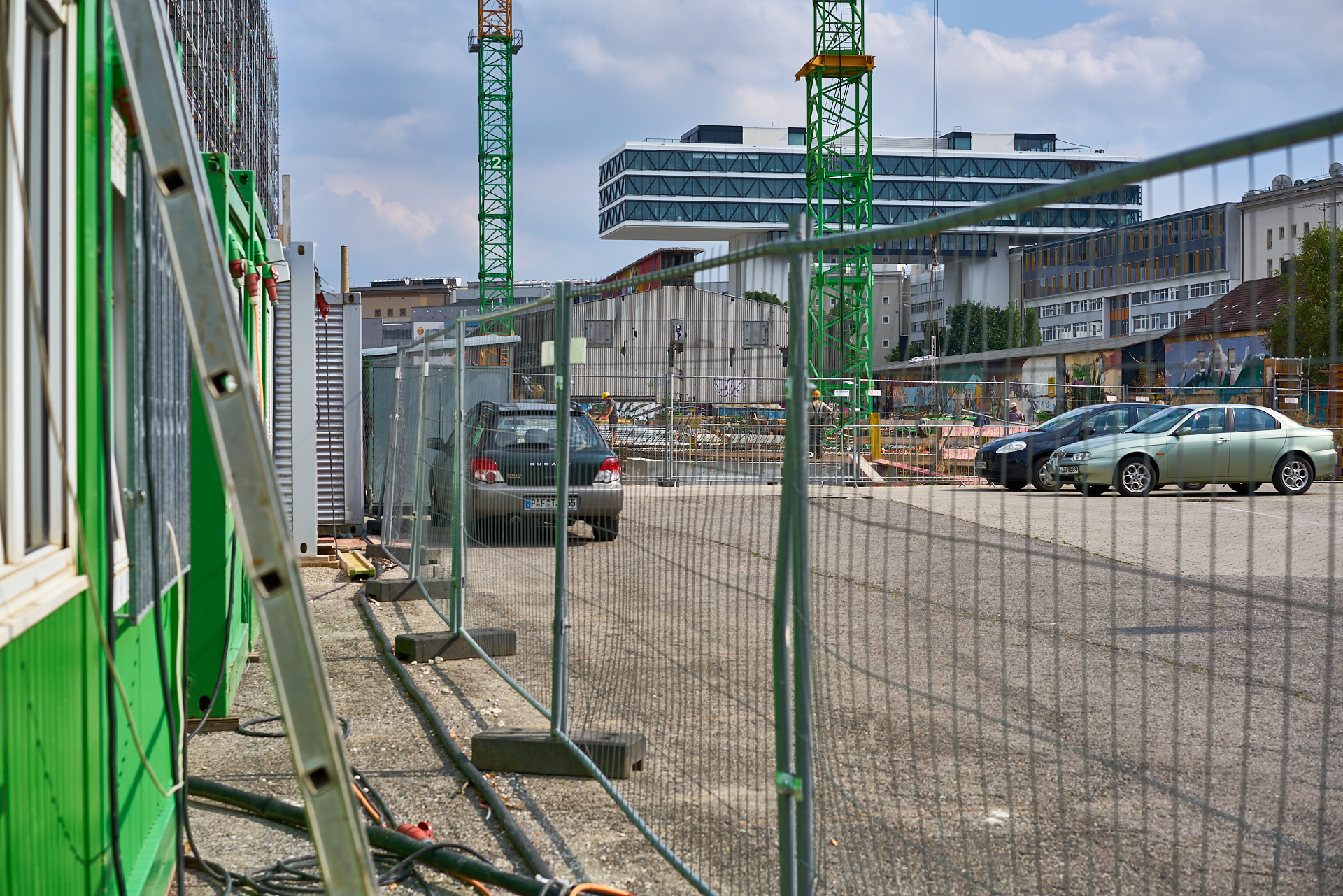 18.08.2015 -  Baustelle Werksgelände und WERK 3